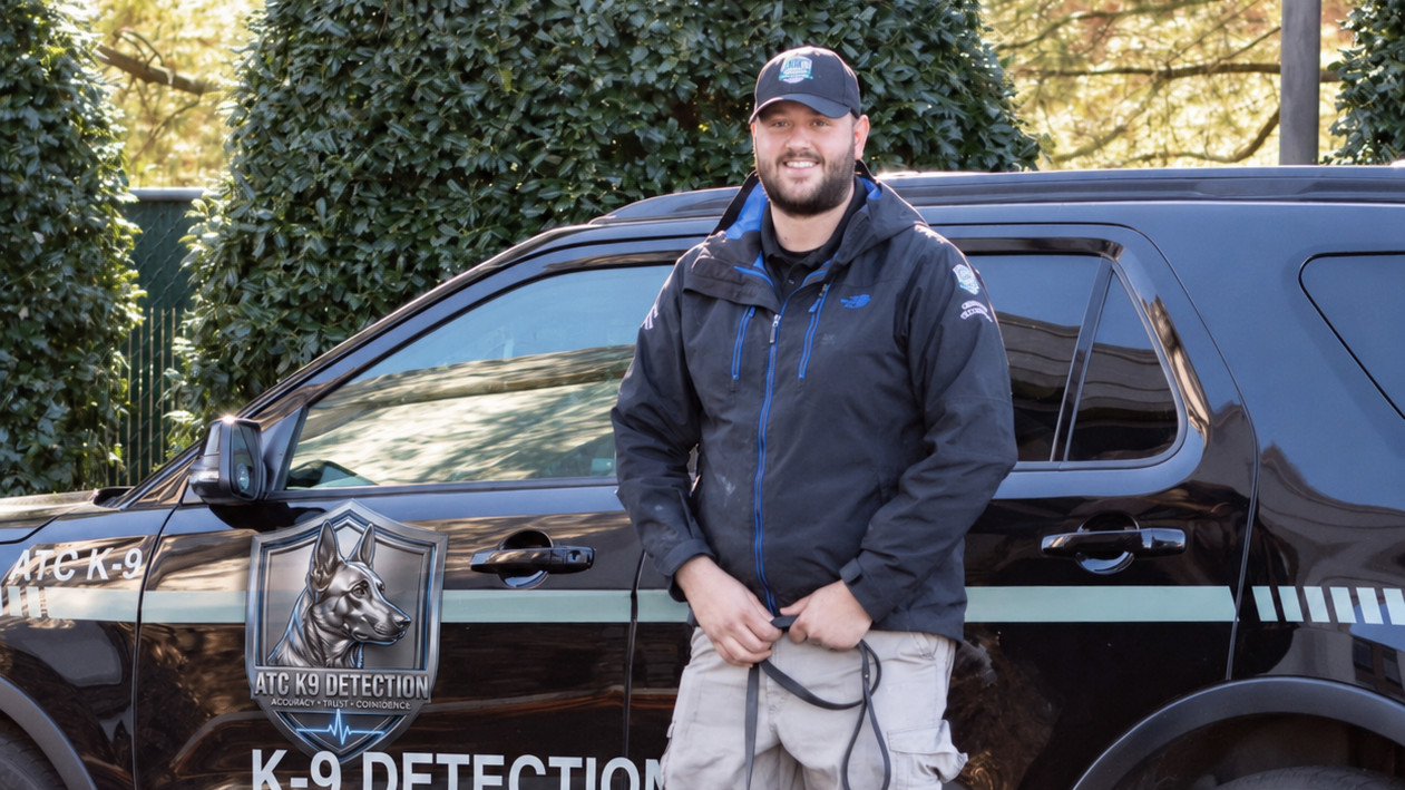 Certified K9 handler